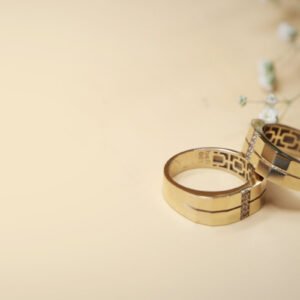 Geometric Hollow Zircon Couple Bands