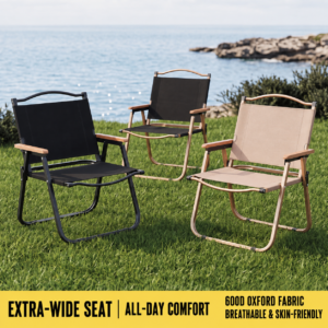 6 sets of outdoor folding chairs
