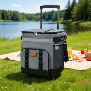 Outdoor convenient picnic bag